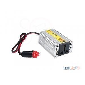 Convertisseur-Adaptateur pour Voiture avec Prise Electrique NEWSTAR DC 12V TO AC 220V  150W