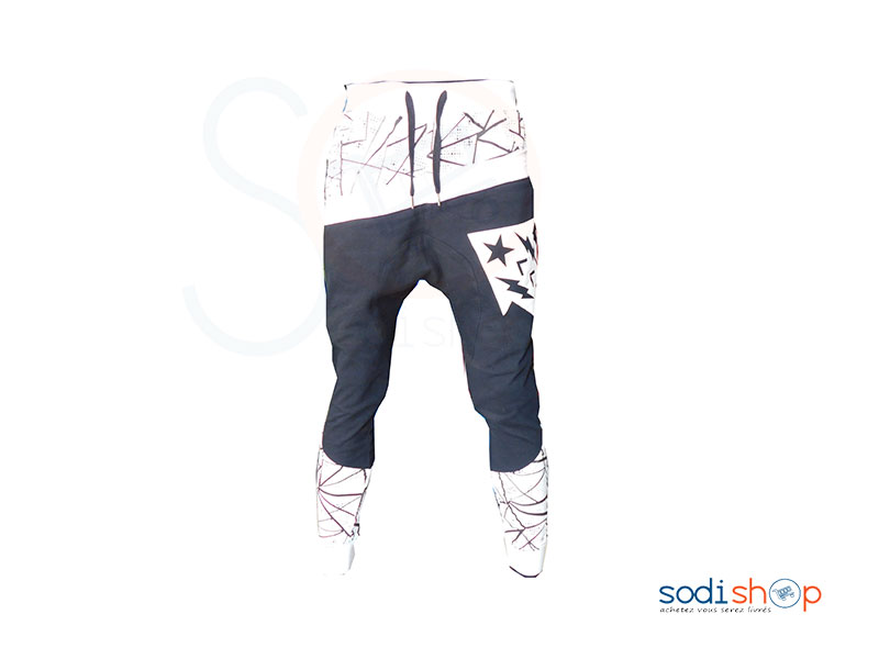 Jogging Waguess Couleur Noir et Blanc WA0021