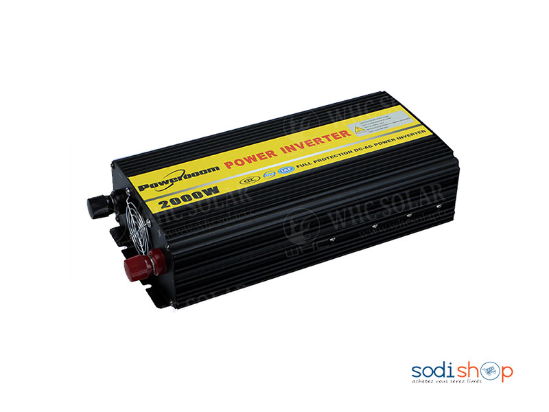 Onduleur marque POWERBOOM - 2000 W - PB2000P
