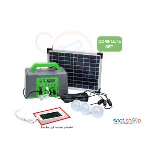 Kit Solaire SOLAR ENERGY KIT 6 AMPOULES- Modèle SK0620W- SYE0042