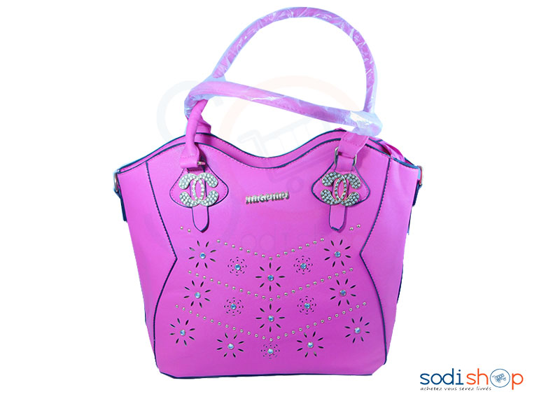 Sac à Main Channel - 3 Pièces Couleur Rose – Image 2
