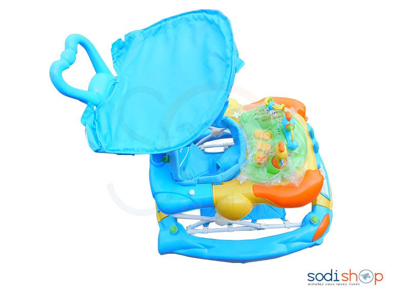 Trotteuse Jeu Pour Bébé Couleur Bleue