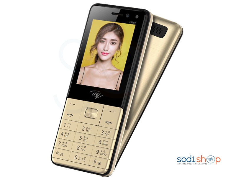 Téléphone Portable Itel-5250-2,4 Pouces- YE0038