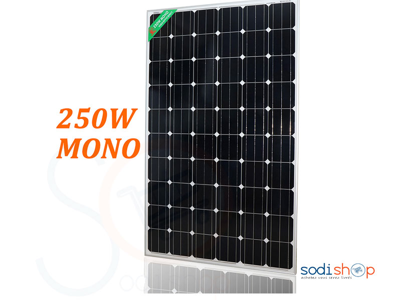 WHC Solaire puissance Mono 250 w Toit Solaire Panneau 100% modèle Original- WHC-250-60