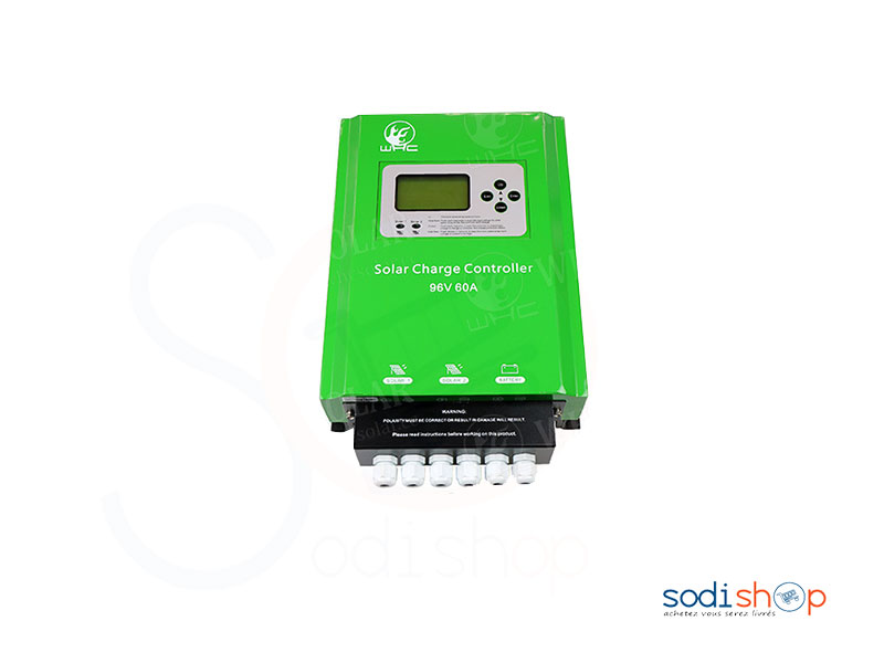 Système solaire WHC Contrôleur de batterie solaire 96V 60ah PWM - WHC9690CP