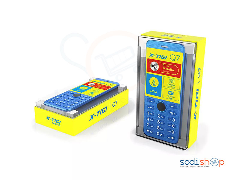 Téléphone Portable X-TIGI Q7 Double SIM TG0063
