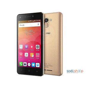 Téléphone portable- Smartphone-X-TIGI V18 Pro- 5.0 "- 16 Go + 1 Go - 5MP- 3200mAh- Empreinte digitale - Android 8.1-Double SIM + Étui de protection- Doré. TG0063