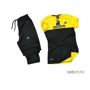 Ensemble Jogging ADIDAS Couleur Noir Jaune BO0019