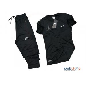 Ensemble Tee-shirt Pantalon Nike Jordan Couleur Noir BO0019