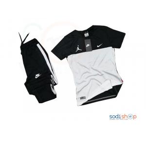 Ensemble Jogging Nike Jordan Couleur Noir Blanc BO0019