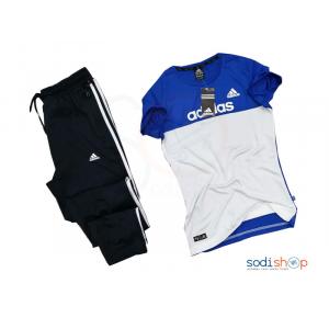 Jogging Complet Adidas Couleur Noir Bleu BO0019