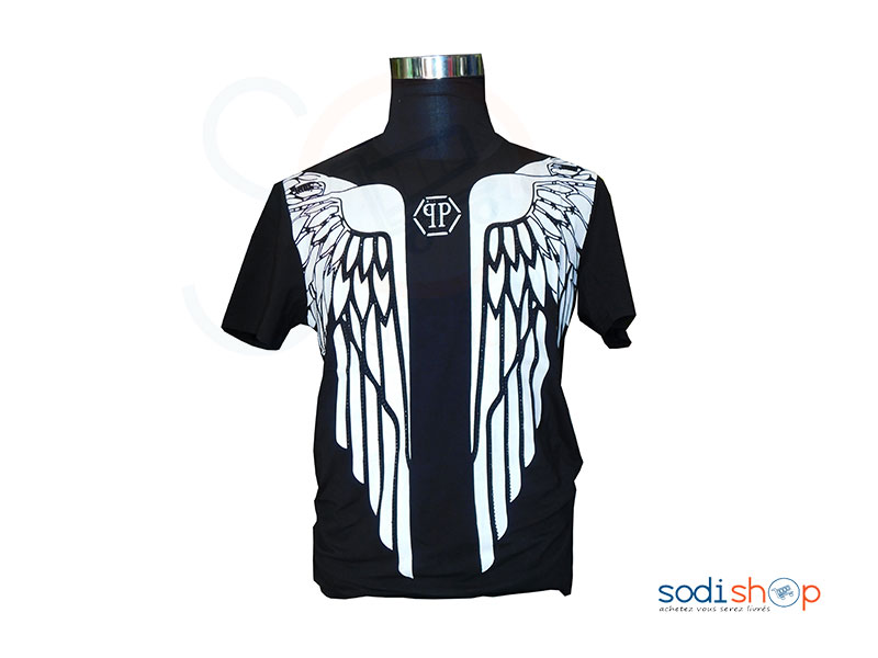 TEE-Shirt Waguess Couleur Noir Blanc WA0021
