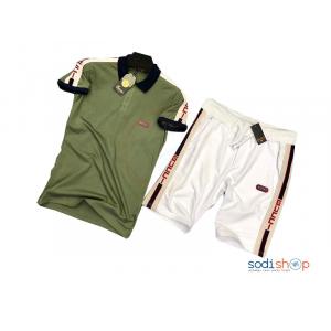 Ensemble Maillot GUCCI Couleur Vert Blanc BO0019