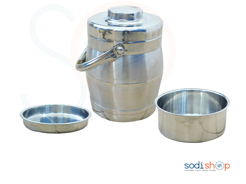 Ensemble Thermos en Acier inoxydable super pose - 3 Litres -MIT0031