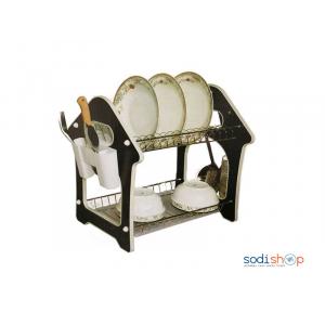 Support de Séchage Pour Vaisselle à Deux Étages VI0050