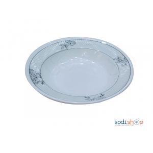 Assiette plate en plastique pour une personne-VI0050