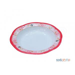 Assiette Creuse En Plastique Incassable VI0050