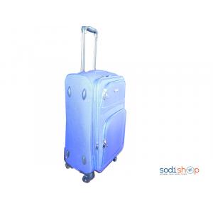 Valise à Roulette Double Trolley Couleur Bleue Grand BG0053