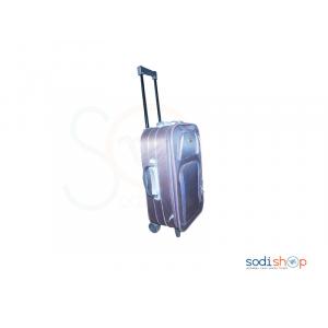 Valise à Roulette Double Trolley Couleur Violet Noire Petit BG0053