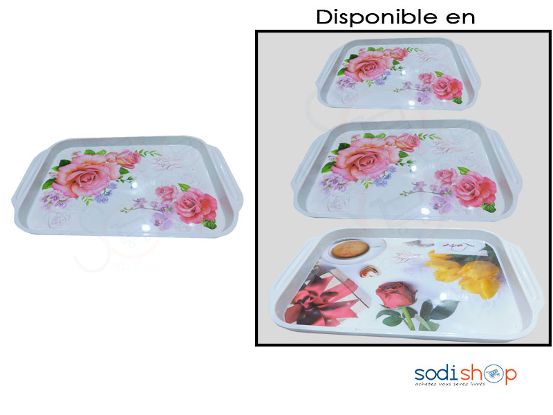 Plateau de service Porte Gobelet En Plastique Moyen VI0050 – Image 2