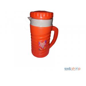 Carafe en plastique avec fermeture compacte - AM0036