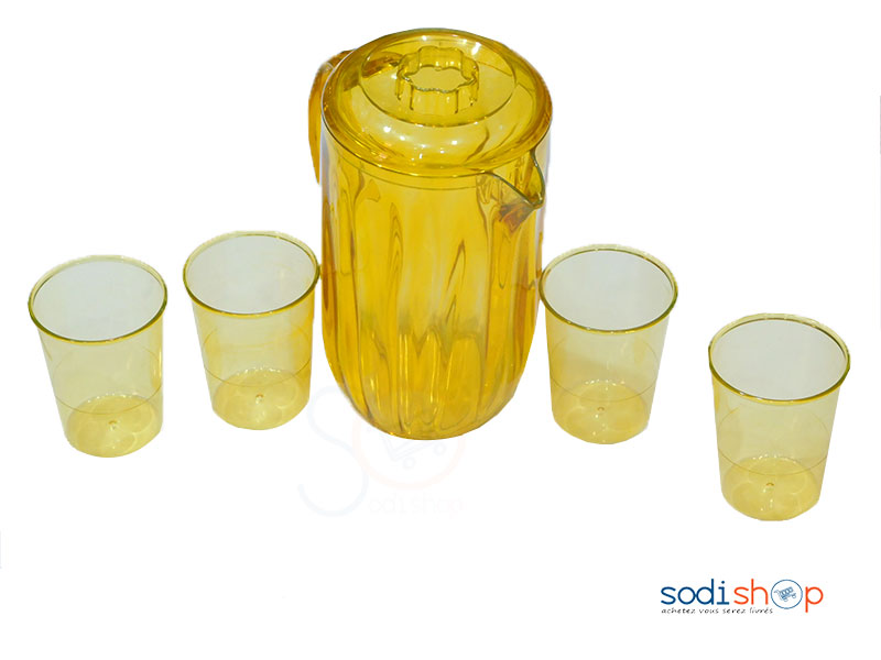 Carafe à Eau + 4 Bols - VI0050
