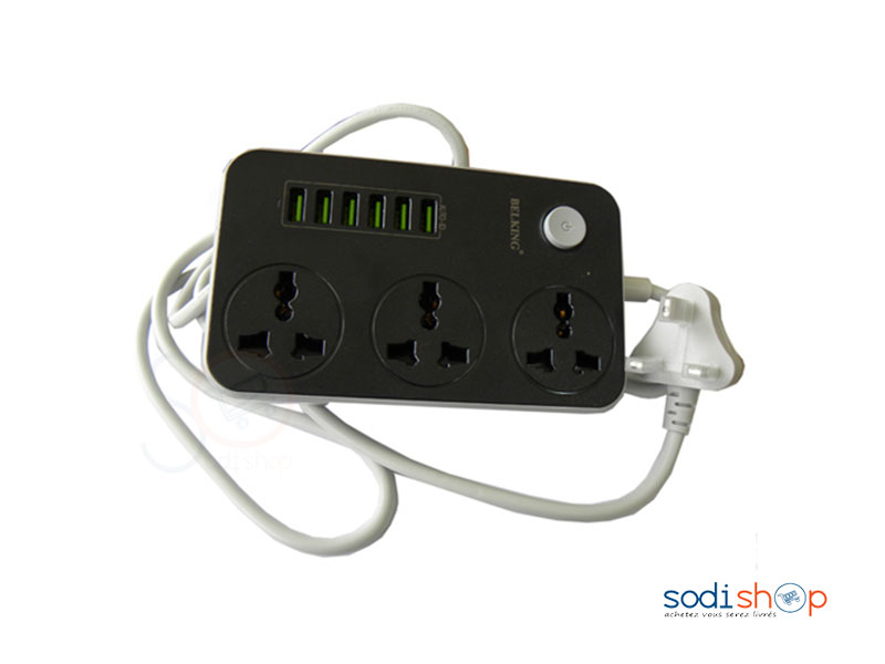 Rallonge Electrique Marque Belking 3604 Multiprise Multifonction