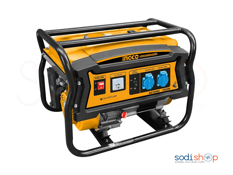 Générateur à Essence INGCO.-MAX-3500-W.-GE35006ES