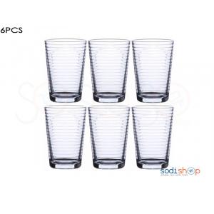 Verre à Boire Transparent – 6 Pièces VI0050