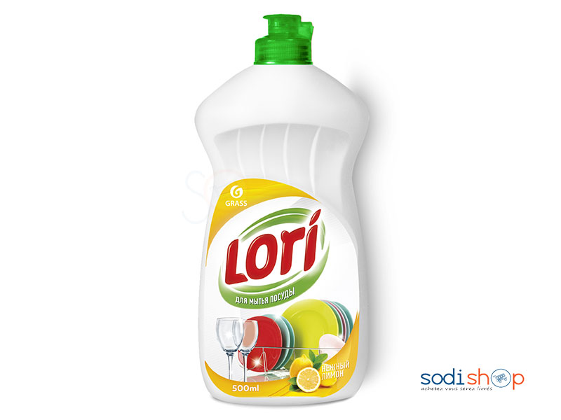 Liquide Vaisselle Lori Grass 350101 Citron 500 ml AE0054