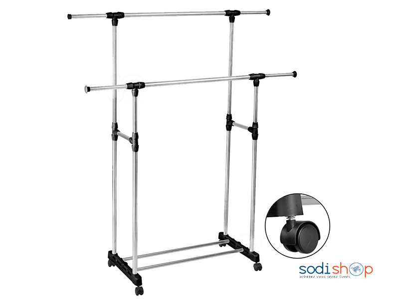 Cintre-Double-Pole-HOW-LUCKY-DOUBLE-POLE-CLOTHES-HANGER-DL-202-AN0051
