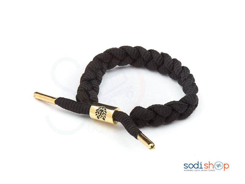 Onyx II -Le bracelet tressé noir original-SO0049 – Image 2