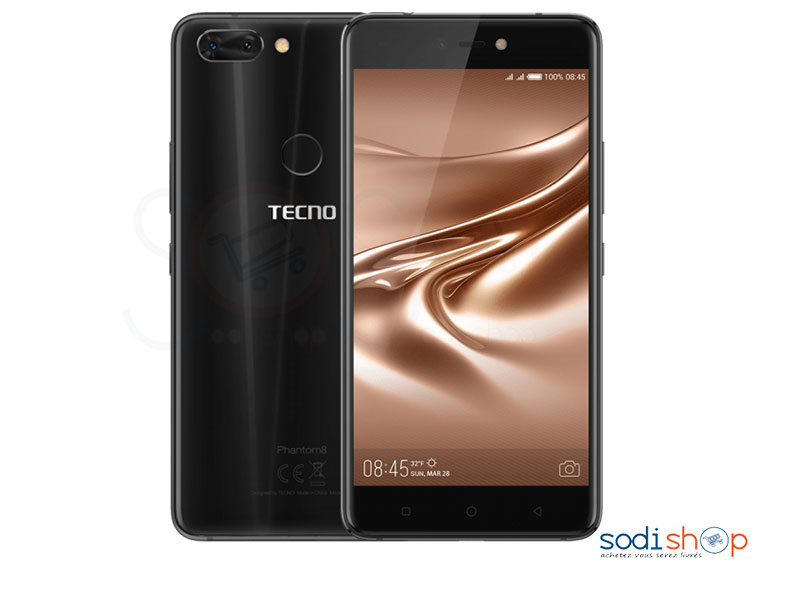 Téléphone Portable Tecno PHANTOM 8 - 64Go 6Go Ram - Double SIM Smartphone AC0095
