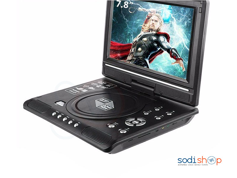 Lecteur DVD/EVD Portable 9.8 avec Lecteur TV CHE0042 – Image 2