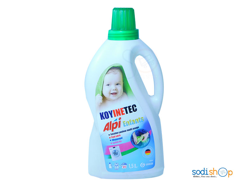 Lessive multi usage pour Enfants - Marque Alpi Koyinetec