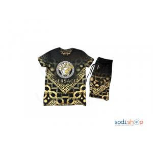 Ensemble Jogging VERSACE à Motif Couleur Noir
