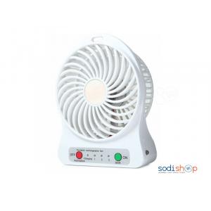 Mini-Ventilateur Rechargeable Portable Mini-Fan - Chargeur de Téléphone