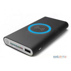Power Bank - Chargeur Sans Fil QI pour iPhone Samsung 10000mah Sodi00