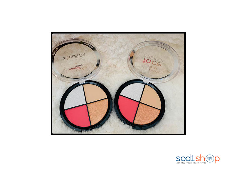 Fond de Teint Ultra Compact 4 Couleurs Produit Maquillant TS0056
