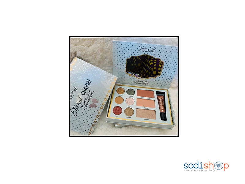 Fard à Paupière Palette à 9 Couleurs Brillant Pour Yeux TS0056
