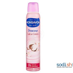 Déodorant Monsavon lait & Coton Douceur 200ml  JI0057