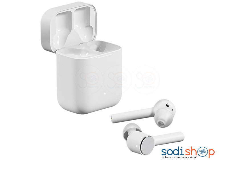 Xiaomi Ecouteurs Bluetooth Oreillettes Sans Fil TWSEJ01JY + Etui de Rechargement