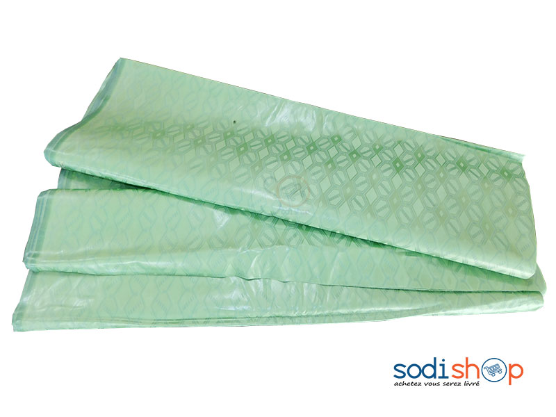Bazin Getzner, Autriche Extra Qualité - Couleur Vert Clair, 1 Mètre GF0059