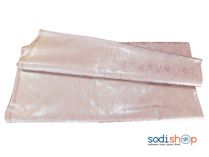 Bazin Getzner, Autriche Extra Qualité - Couleur Rose Clair, 1 Mètre GF0059