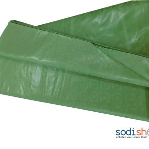 Bazin Getzner, Autriche Extra Qualité - Couleur Vert, 1 Mètre GF0059