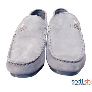 Chaussure Mocassin Pour Homme Couleur Grise GJ0058