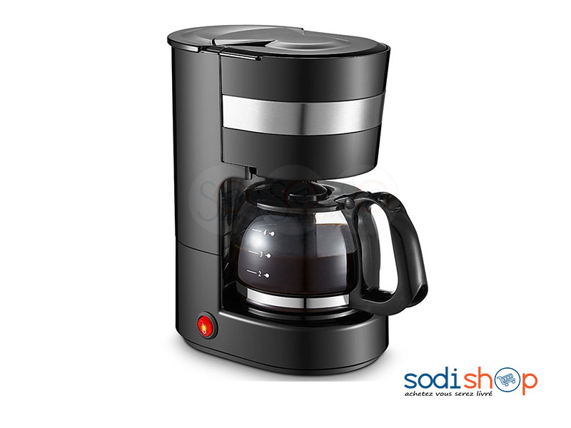 Machine à Café Avec Cafetière Electrique Couleur NoireLB0060