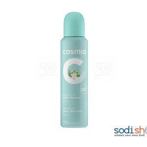 Déodorant Cosmia Fleurs Blanche 150ml Pour Femme JI0057
