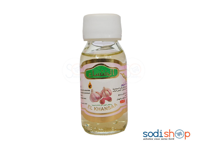 Huile Essentielle d’Ail El Khansaa – Antibactérien JI0057