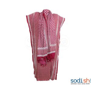 Robe Pour femme, Motif Arabique - Couleur rouge AK0061